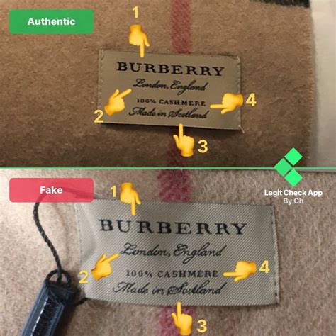 burberry fake scarfs buy|authentic Burberry tag.